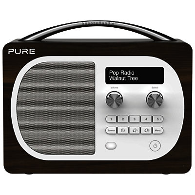 Pure Evoke D4 DAB/FM Radio Walnut Pure Evoke D4 DAB/FM Radio Walnut